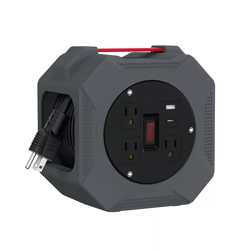 30 фут кабелі бар 3 розеткалы USB 2.4A пластикалық сым катушкасының енгізілуі соңғы даму ма? 30 фут кабелі бар 3 розеткалы USB 2.4A пластикалық сым катушкасының енгізілуі соңғы даму ма?