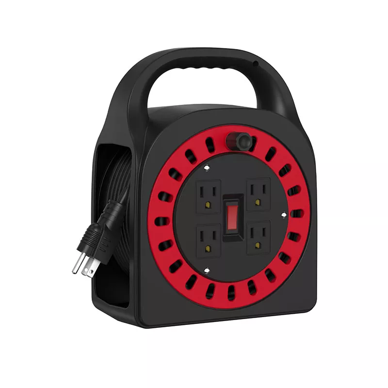 4 розеткаға арналған пластик шнур орамы 50 фут