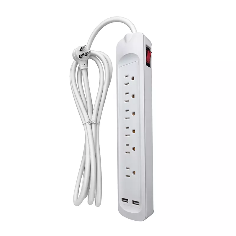 6 розетка Usb қуат жолағы